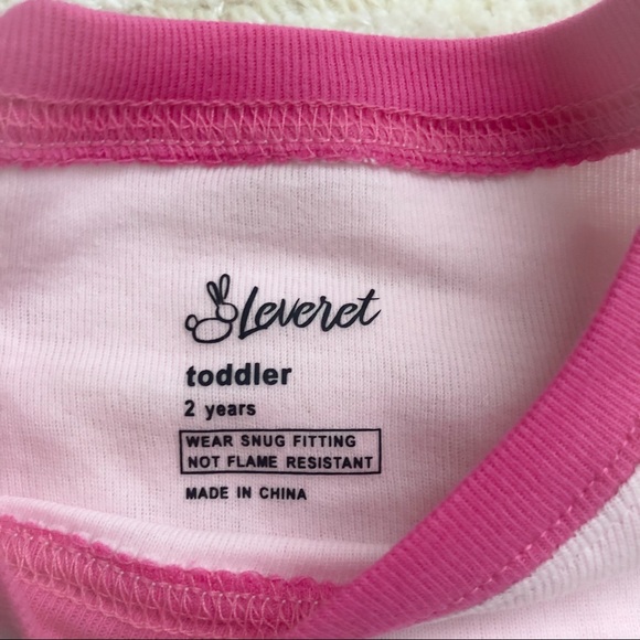 NWT Leveret matching toddler and doll pajamas - Picture 5 of 9
